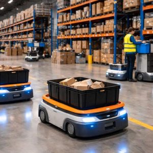 Smart Chain Robotics: End-to-End Automated Logistics for Supermarkets